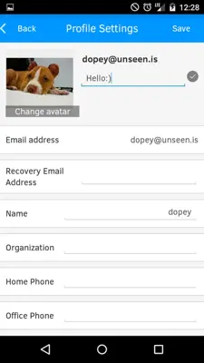 Unseen Messenger android App screenshot 3