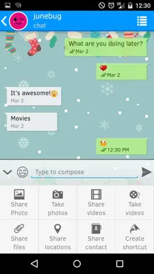 Unseen Messenger android App screenshot 5